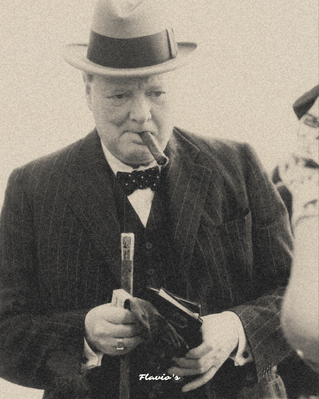 Live like Winston Churchill